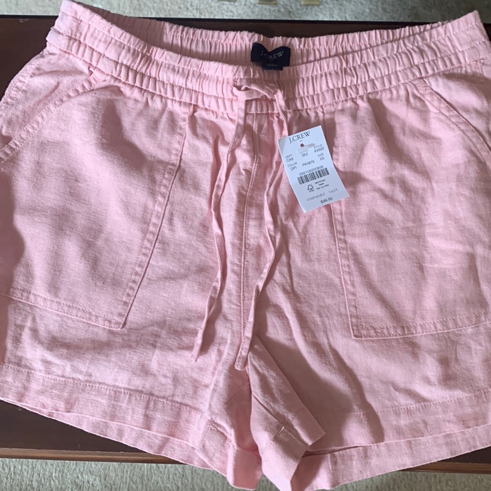 NWT J Crew Pink Shorts